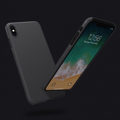 iPhone XS Max Capa Ultra-Fina Nillkin Frosted + Kickstand