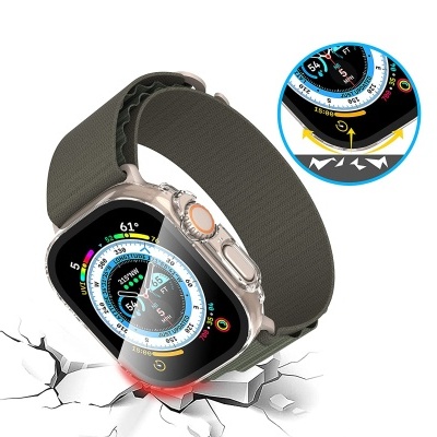 (Pack 2) Capa com Vidro Temperado para Apple Watch Ultra (Pack 2) Capa com Vidro Temperado para Apple Watch Ultra