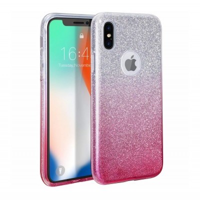 iPhone X/XS Capa Silicone Gradient Bling