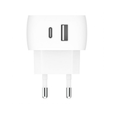 Carregador / Adaptador de corrente Belkin Dual 30W (USB-C + USB)