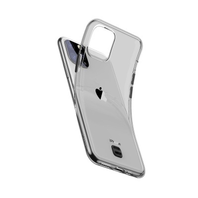 Capa Transparente Silicone Fina Lanyard Baseus para iPhone 11 Pro Max