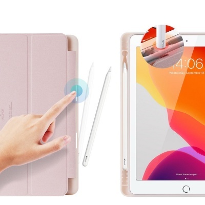 Capa Dux Ducis Osom Pencil para iPad 10.2'' - Rosa