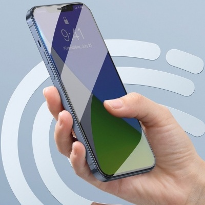 (Pack 2) Películas Protecção em Vidro Temperado Baseus Full-Glass para iPhone 12 Pro Max (Pack 2) Películas Protecção em Vidro Temperado Baseus Full-Glass para iPhone 12 Pro Max
