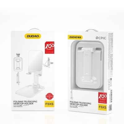 Suporte Universal Dudao Telescopic Dobrável para Smartphone e Tablet Suporte Universal Dudao Telescopic Dobrável para Smartphone e Tablet
