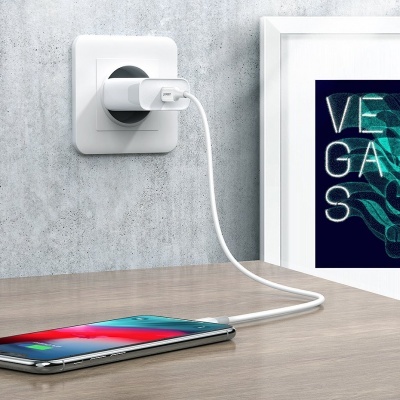 Cabo Ugreen USB-C para Lightning (1m) *MFI