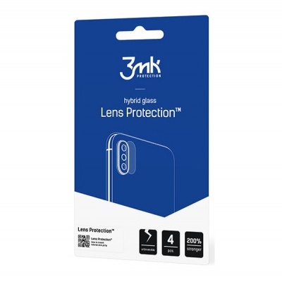 (Pack 4) Películas de Protecção de Câmara Traseira 3mk FlexibleGlass para iPhone X/XS/XS Max (Pack 4) Películas de Protecção de Câmara Traseira 3mk FlexibleGlass para iPhone X/XS/XS Max