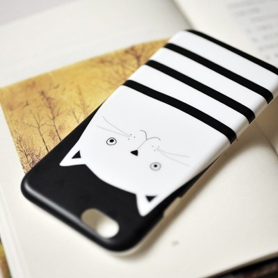 iPhone 6/6S Capa Maoxin Cat Thief (Capa + Ring Holder + Notebook + Estojo)