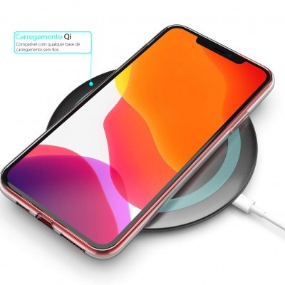 Capa Ultra-Fina Silicone Transparente para iPhone 11