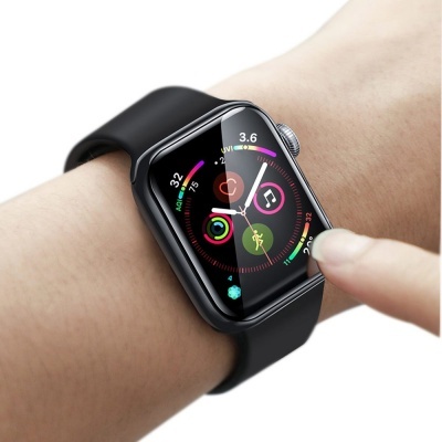 Películas de Protecção Baseus 3D Full-Screen para Apple Watch Series 6/SE/5/4 (40mm) Películas de Protecção Baseus 3D Full-Screen para Apple Watch Series 6/SE/5/4 (40mm)