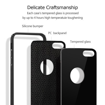 iPhone 7/8 Capa Shinny Vidro Temperado iPhone 7/8 Capa Shinny Vidro Temperado