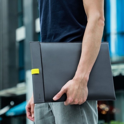 Capa Sleeve Macbook 13'' Baseus Elegant - Gray Capa Sleeve Macbook 13'' Baseus Elegant - Gray