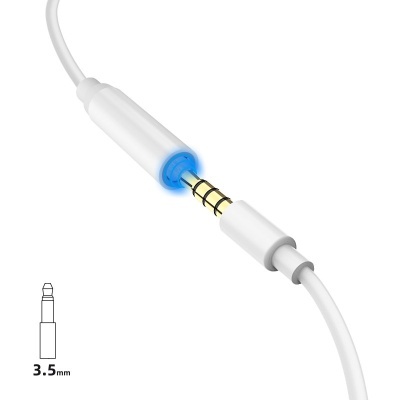 Adaptador Lightning para auscultadores de 3,5 mm Dudao Adaptador Lightning para auscultadores de 3,5 mm Dudao