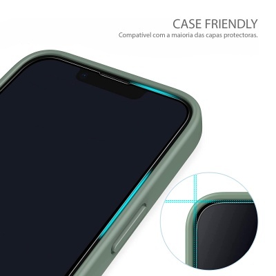 Película de Protecção Nano Flexi Ultra-Fina em Vidro Temperado Híbrido para iPhone 14 Pro Max