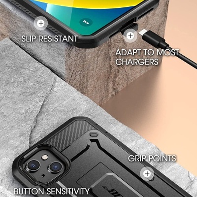 Capa Anti-Shock 360º Supcase Unicorn Beetle Pro para iPhone 14/13 Capa Anti-Shock 360º Supcase Unicorn Beetle Pro para iPhone 14/13