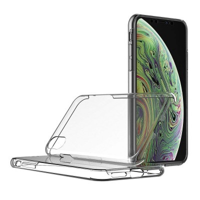 iPhone XS Max Capa 360º Silicone Transparente