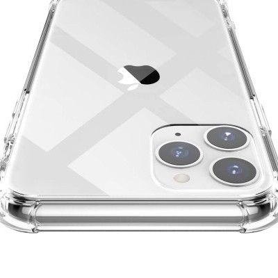 Capa Silicone Fina Anti-Shock 100% Transparente para iPhone 11 pro Capa Silicone Fina Anti-Shock 100% Transparente para iPhone 11 pro