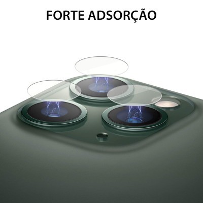 Películas de Protecção de Câmara Traseira em Vidro Temperado para iPhone 11 Pro/11 Pro Max