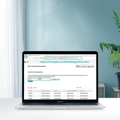 Cabo Ugreen USB-C para Lightning (1m) *MFI