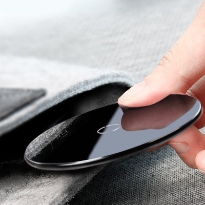 Base de Carregamento sem fios Qi Baseus Simple Pad 10W - Branco Base de Carregamento sem fios Qi Baseus Simple Pad 10W - Branco