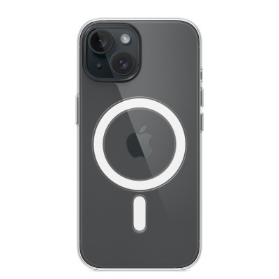 Capa Transparente MagSafe Premium para iPhone 15 Plus Capa Transparente MagSafe Premium para iPhone 15 Plus