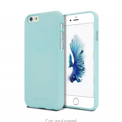 iPhone 6/6S Capa Fina Silicone Soft Feeling Goospery