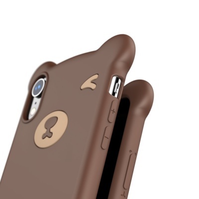 Capa Silicone Baseus Bear para iPhone XR Capa Silicone Baseus Bear para iPhone XR