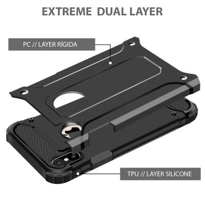 iPhone XR Capa Anti-Shock Hybrid Armor