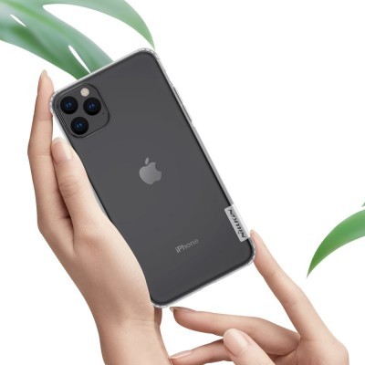 Capa Super Fina Silicone Nillkin Nature para iPhone 11 Pro Max Capa Super Fina Silicone Nillkin Nature para iPhone 11 Pro Max