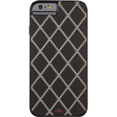 Capa Case-Mate Carbono Genuíno Alloy para iPhone SE