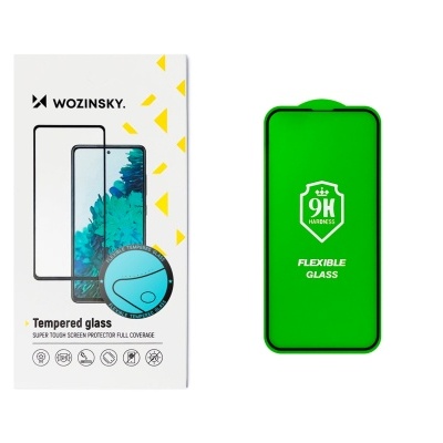 Película de Protecção Nano-Flexi Ultra-Fina em Vidro Temperado Híbrido 5D para iPhone 13 mini