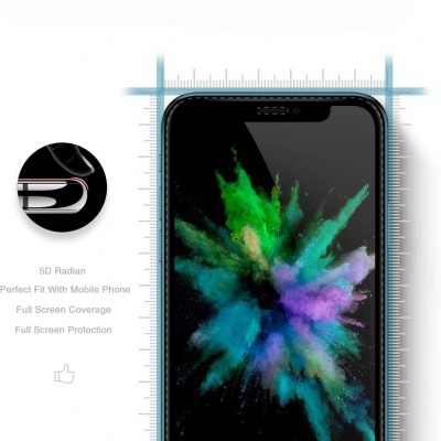 (Pack 2) Película de Protecção 3D Full-Glue em Vidro Temperado Wozinsky para iPhone XR