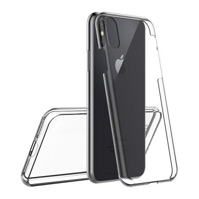 iPhone XS Max Capa 360º Silicone Transparente