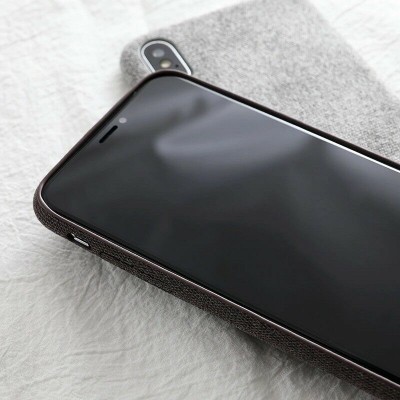 iPhone X/XS Capa Fina Soft Tecido