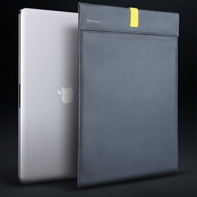 Capa Sleeve Macbook 13'' Baseus Elegant - Gray Capa Sleeve Macbook 13'' Baseus Elegant - Gray