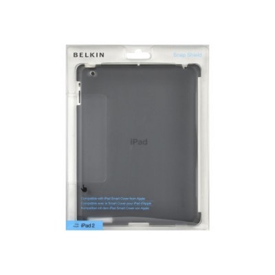 Capa protetora preta para iPad 2 da Belkin em embalagem transparente