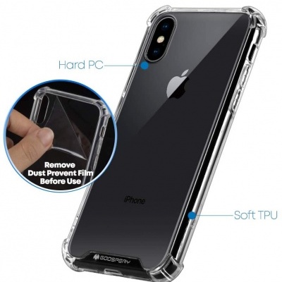 iPhone XS Max Capa Goospery Super Protect 100% Transparente iPhone XS Max Capa Goospery Super Protect 100% Transparente