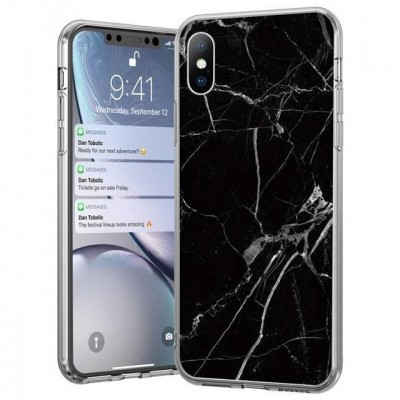 Capa Silicone Marble Wozinsky para iPhone 12 Pro Max Capa Silicone Marble Wozinsky para iPhone 12 Pro Max