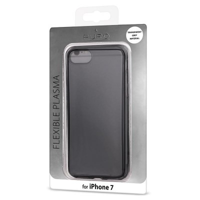 Capa Silicone Transparente Plasma PURO para iPhone SE Capa Silicone Transparente Plasma PURO para iPhone SE