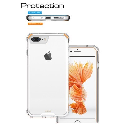 iPhone 7/8 Plus Capa Anti-Shock 100% Transparente