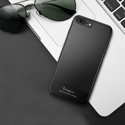iPhone 7/8 Plus Capa Carbono iPaky iPhone 7/8 Plus Capa Carbono iPaky
