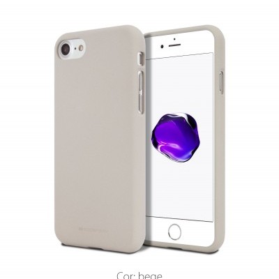 Capa Fina Silicone Soft Feeling Goospery para iPhone