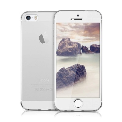 iPhone 5/5S/SE Capa 360º Silicone Transparente