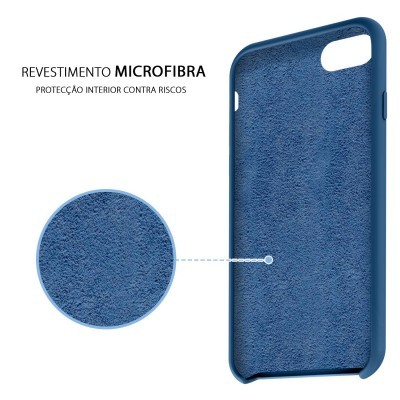Capa Silicone Rígido Premium Rubberized OEM para iPhone Capa Silicone Rígido Premium Rubberized OEM para iPhone
