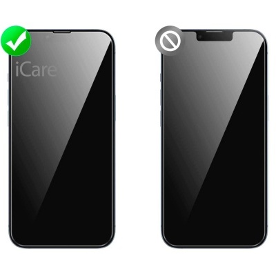 Película de Protecção Nano Flexi Ultra-Fina em Vidro Temperado Híbrido para iPhone 14 Plus/13 Pro Max