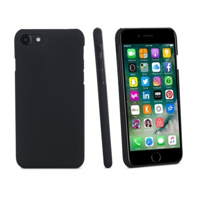 Capa Fina Frosted Rígida + Película Ecrã para iPhone SE