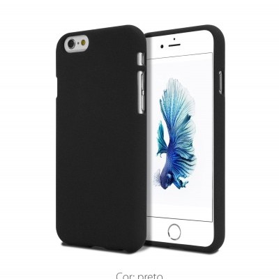 iPhone 6/6S Capa Fina Silicone Soft Feeling Goospery