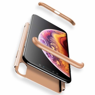 Capa Slim 360º Full-Body GKK + Vidro Temperado para iPhone XS Max