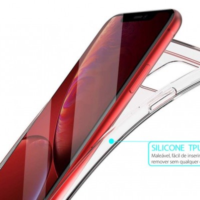 Capa Ultra-Fina Silicone Transparente para iPhone 11