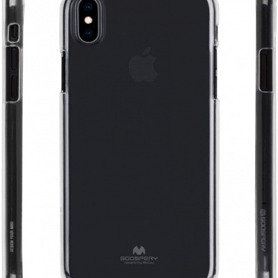 iPhone X/XS Capa Goospery Jelly 100% Transparente