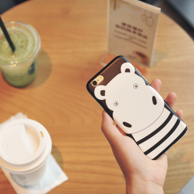 Capa Maoxin Hippo (Capa + Ring Holder + Notebook + Estojo) para iPhone SE/8/7